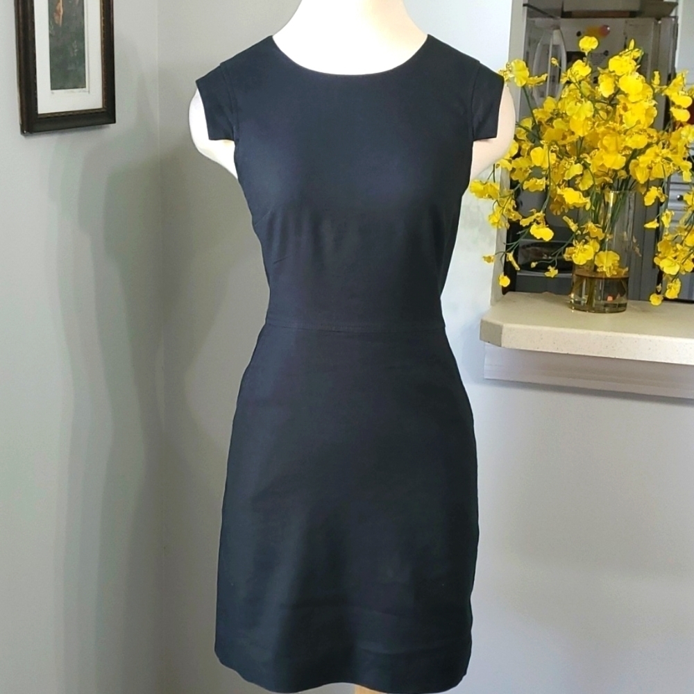Classic Black Sheath Dress